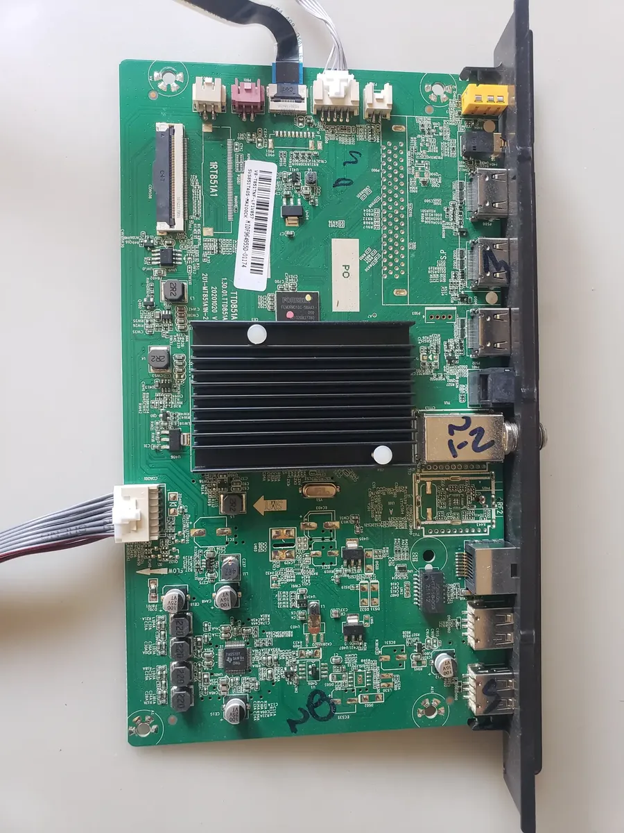 Tarjeta Main Pioneer Modelo PLE-50A10UHD funcionando correctamente, retirada de TV con display dañado cualquier duda favor de preguntar antes de comprar, ESTA TARJETA NO ES PARA PRUEBAS, SE DEBE RECTIFICAR CORRECTAMENTE SU DIAGNÓSTICO PARA ESTAR CONCRETAMENTE SEGURO DE QUE SU FALLA ESTA EN LA TARJETA/FUENTE.